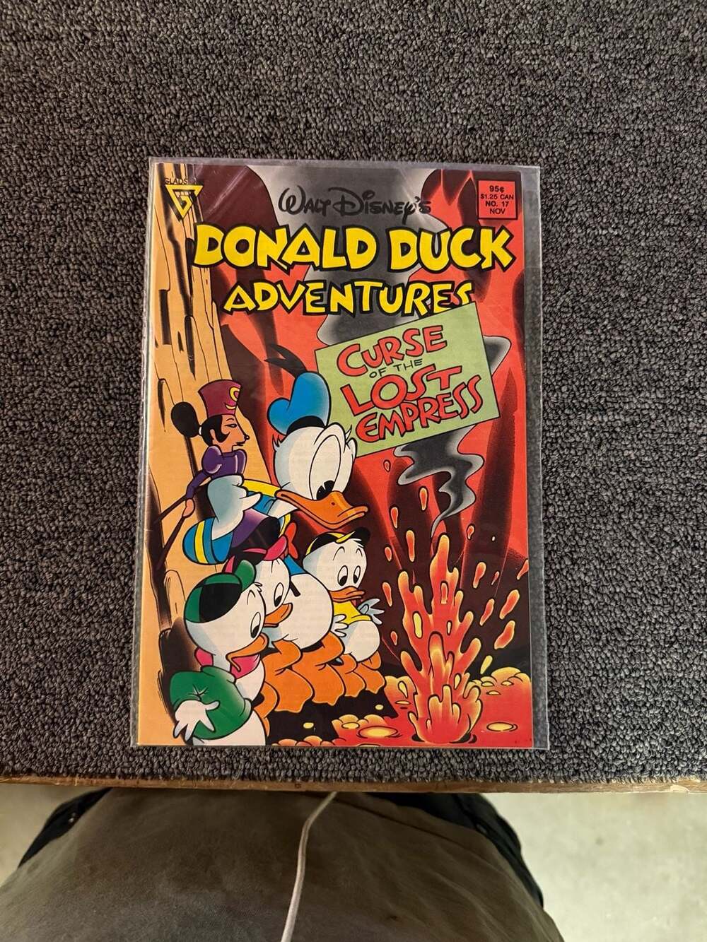 Lot of 4 Walt Disney's Donald Duck Adventures Gladstone Comics